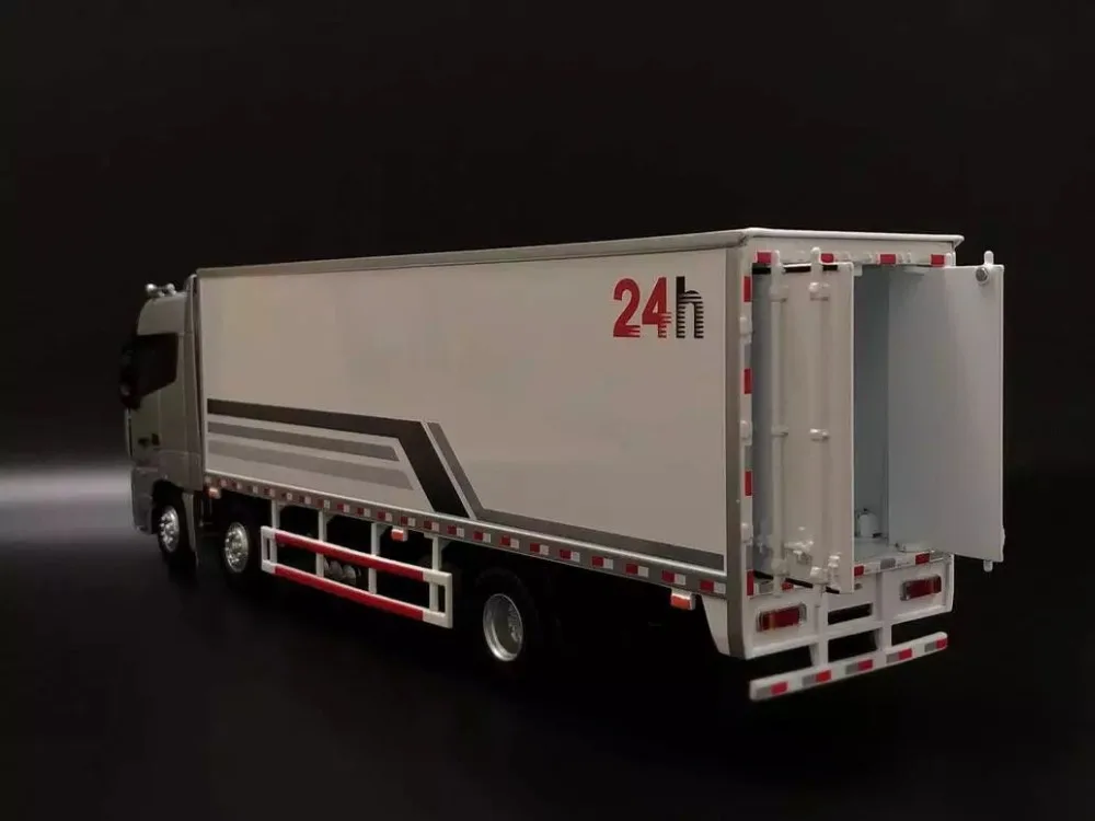 Коллекционная модель из сплава, подарок, 1:36, масштаб, Foton Auman, EST-A, 6X2, контейнер, фургон, грузовик, транспорт, литая игрушка, Модель игры, украшения