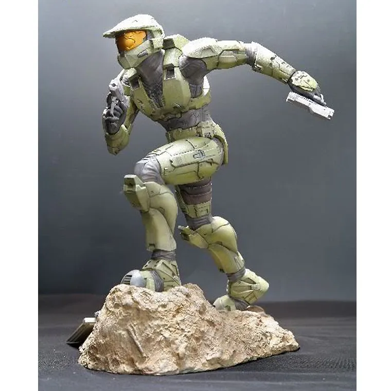 Горячая Halo3 Kotobukiya спартанская фигура статуя 12 дюймов армейский зеленый цвет в коробке