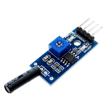 

10PCS/LOT Vibration Sensor Module Normally Opened Type SW18010P Vibration switch alarm sensor module