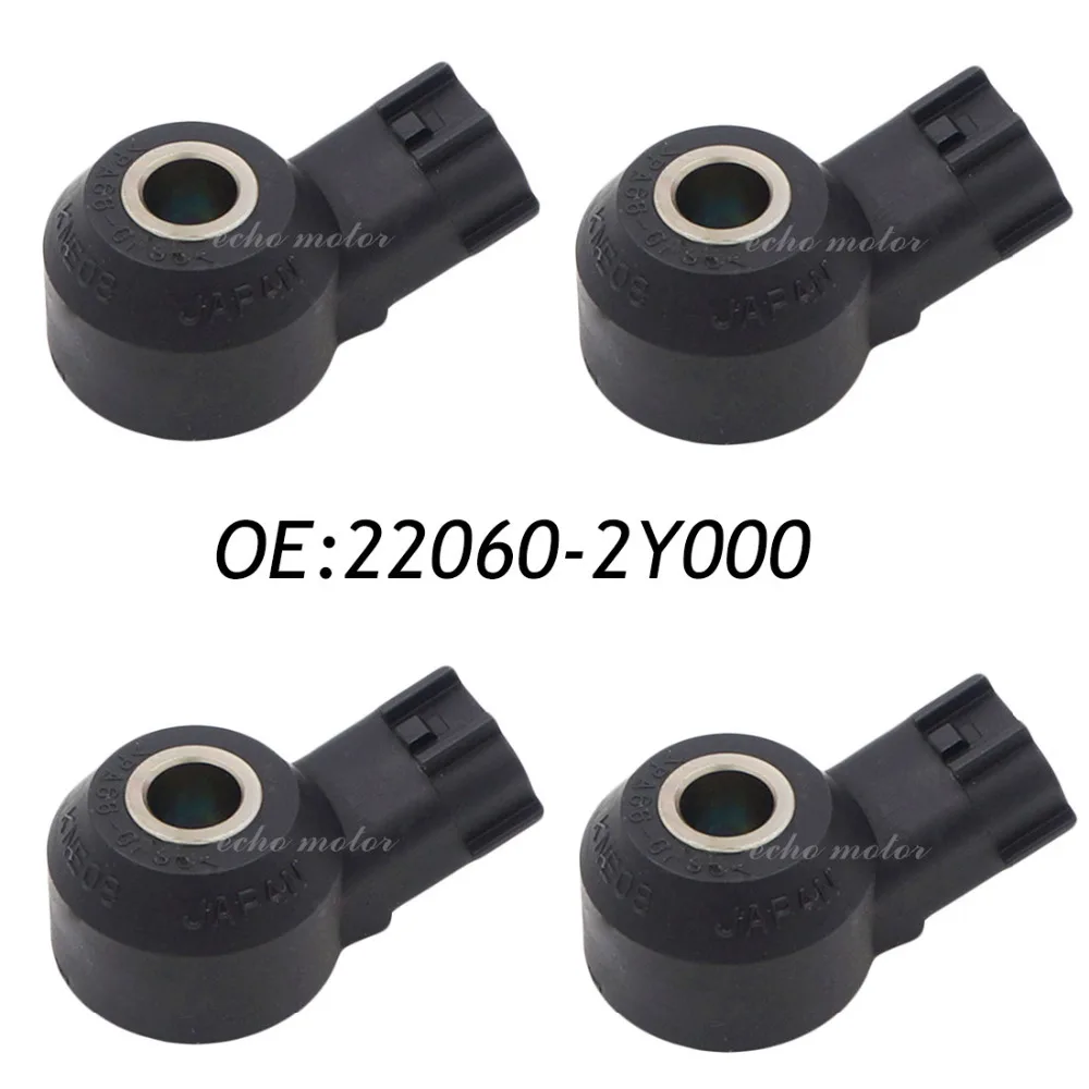 NEW 4PCS FOR Nissan Infiniti GENUINE KNOCK SENSOR # 22060-2Y000 OE 220602Y000 Genuine