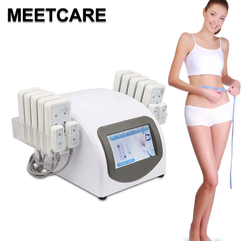 

Portable Home Lipolaser Professional Slimming Machine 10 largepads 4 smallpad Lipo Laser Beauty Equipment Device for Weight Loss