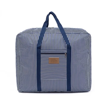 

Multi Color Clothing Storage Bag Large Capacity Travel Handbag Oxford Luggage Organizer Bag Clothes Organizer Storage Box M