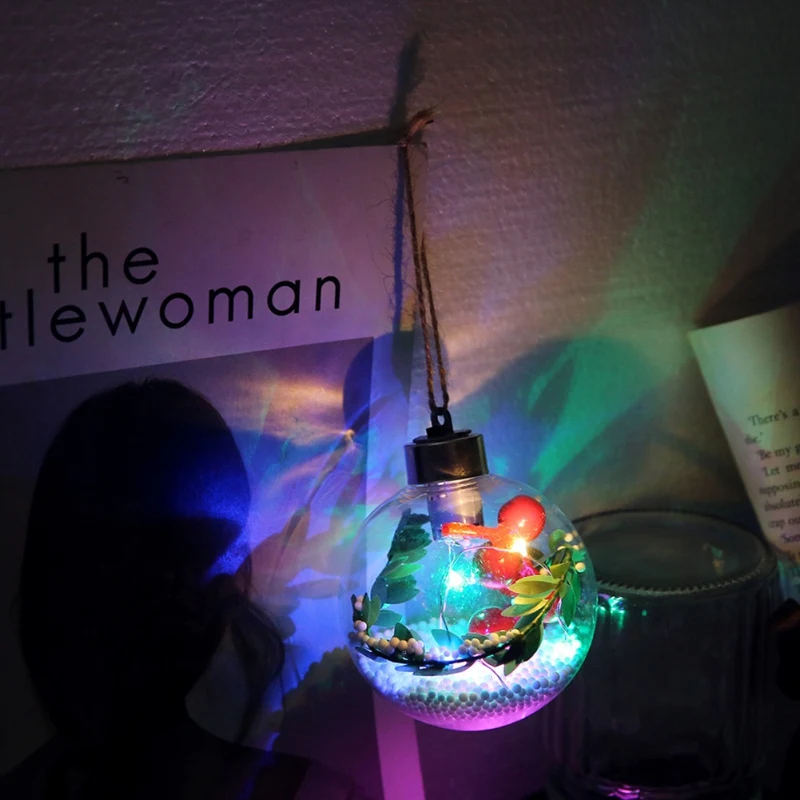 Светодиодный Медный провод декоративный шар лампочки Рождественские декоративные лампы