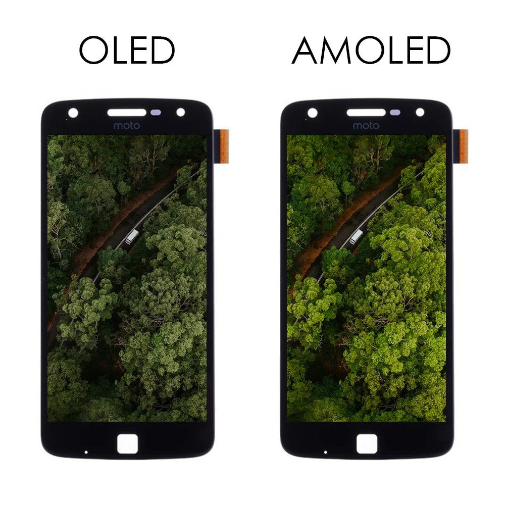 AMOLED pantalla для Moto Z Play ЖК дисплей сенсорный экран дигитайзер XT1635 02 Motorola MOTO ZPlay|Экраны