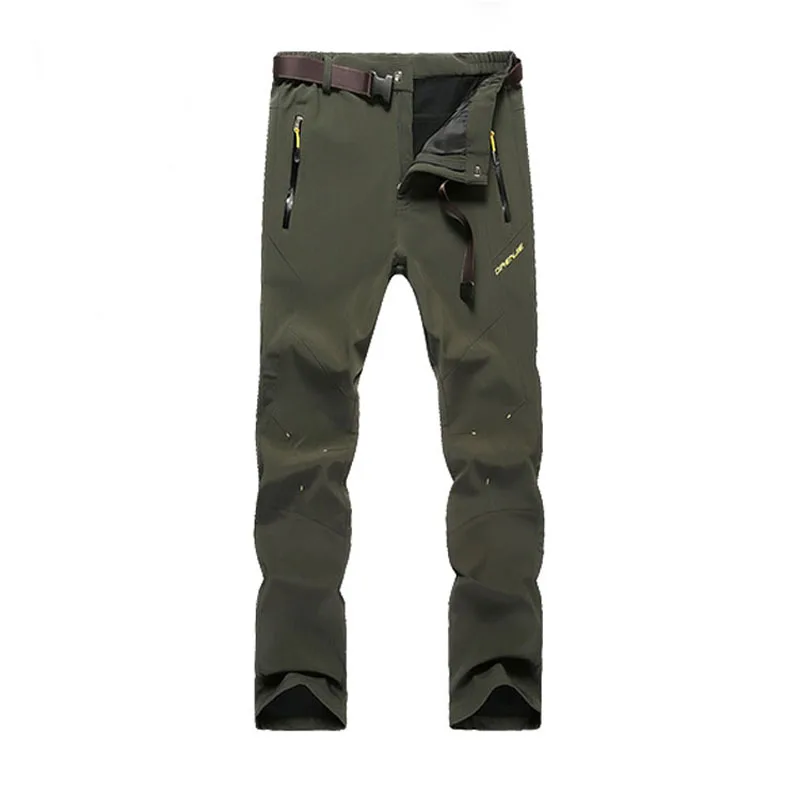 5XL Mountainskin hombres Invierno Polar pantalones deporte al aire libre de senderismo Camping Trekking esquí pantalones masculinos MA015