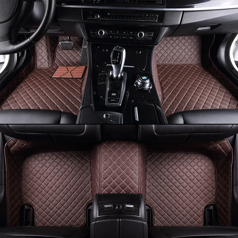 

HLFNTF Custom car floor mats For Jaguar All Models XE XF XJ F-PACE F-TYPE Brand Firm Soft Car Accessories Styling Auto Floor mat