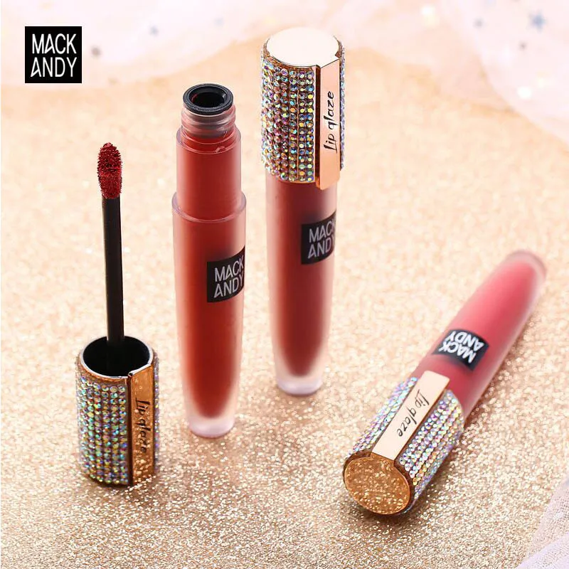 

Power Diamonds Shui run Lip Glaze Matte light Foggy surface velvet Lip Gloss