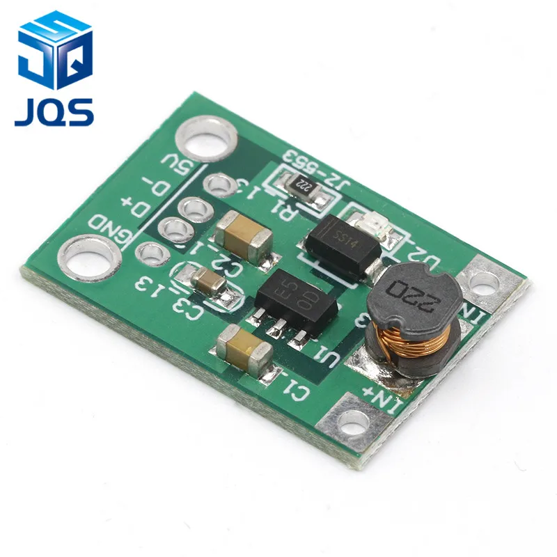 5pcs DC-DC Converter Step Up Boost Module 1-5V to 5V 500mA USB Charger