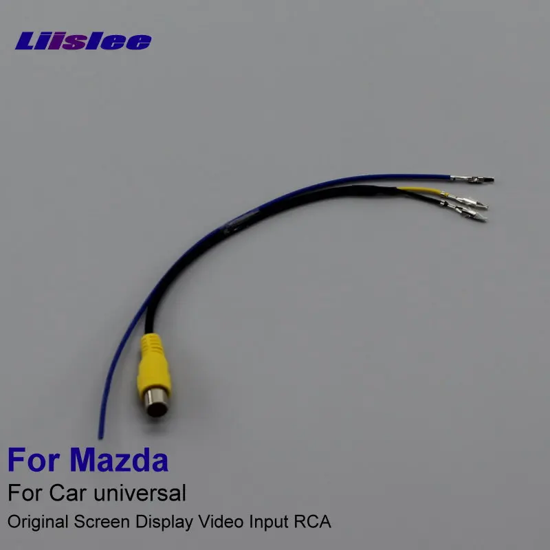 

Liislee Original Video Input Switch RCA Adapter Connector Convertor Wire Cable For Car universal Rear View Camera