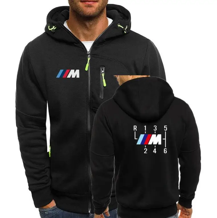 

2019 Brand top Funny for BMW Shifter Sunlight Fit Hoodies Mercedes Casual men Zipper Sweatshirt Male Hoody Tracksuit Jacket