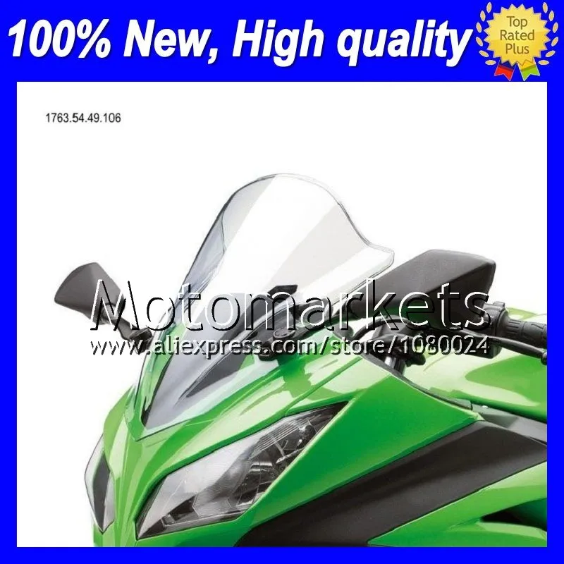 Clear Windshield For KAWASAKI NINJA Z1000 Z 1000 Z 1000 Z1000SX 2010