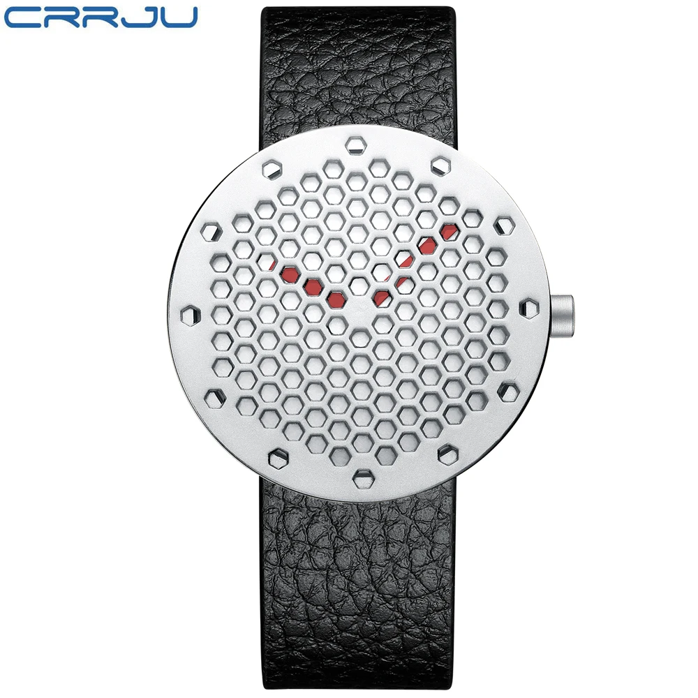 Crrju новые мужские спортивные кварцевые часы для мужчин лучший бренд класса люкс дизайнерские часы мужские Кварцевые Золотые часы Мужская мода Relogio Masculino