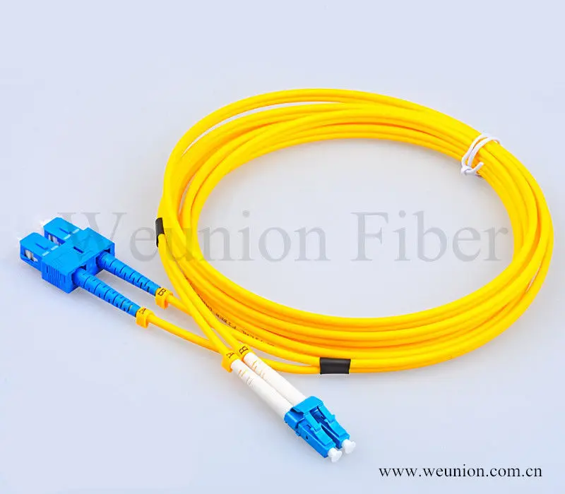 FTTH 3 м LC-SC дуплексный SM волоконно-оптический соединительный кабель |