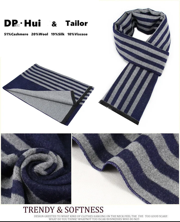 Шали и шарфы кашемировый шарф мужской женский шарф плотный шерстяной шарф пашмины зимний теплый мужской полосатый платок