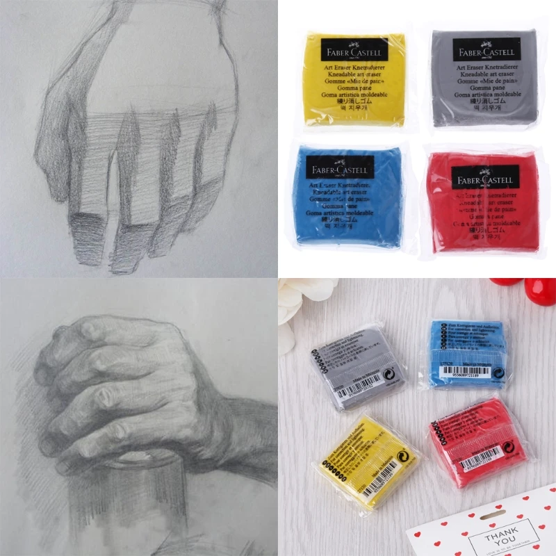 

Kneaded Rubber Art Sketch Drawing Eraser Pencil Pastel Pencil Eraser Plastic