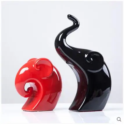 cute-ceramic-elephant-statue-home-decor-crafts-room-decoration-vintage-ornament-porcelain-animal-figurines-wedding-decorations (4)