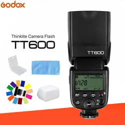 Godox TT600 2.4g беспроводное устройство GN60 мастер/Slave Камера Вспышка Speedlite для Фотоаппарата Canon Nikon Pentax Olympus Fujifilm sony