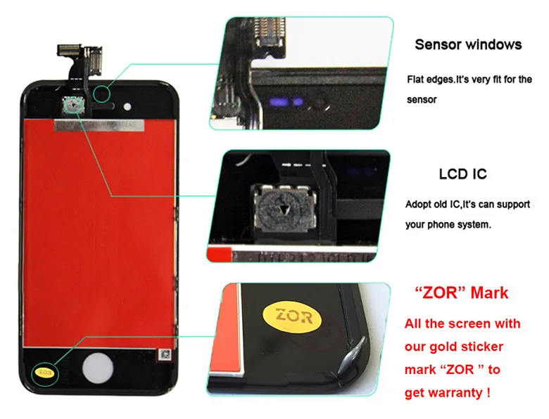 for iphone 4 lcd screen 8