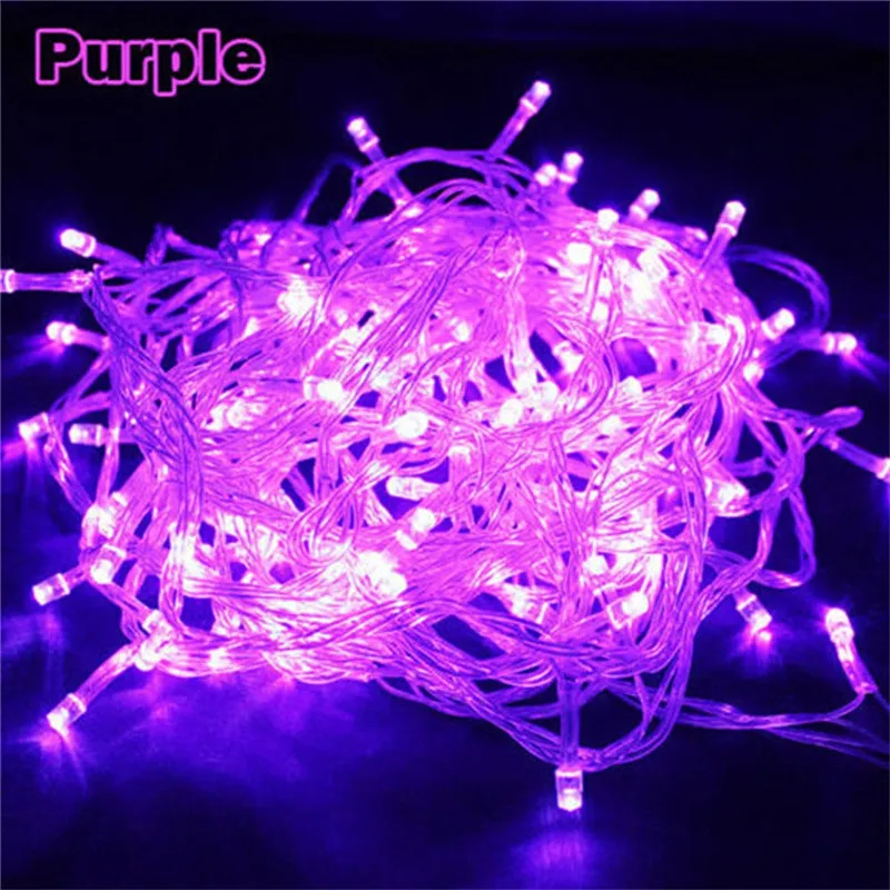 LED String Light 5M 10M 20M 30M 50M 100M EU Plug AC220V Xmas Holiday Light Waterproof Christmas Lights 9 Colors Decoration Lamp LED String Light 5M 10M 20M 30M 50M 100M EU Plug AC220V Xmas Holiday Light Waterproof Christmas Lights 9 Colors Decoration Lamp