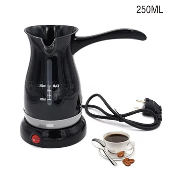 

Portable Turkey Coffee Maker Electrical Coffee Pot Food Grade 360 Degree Rotate Boiling Pot Food Grade Coffee Kettle 250 ml