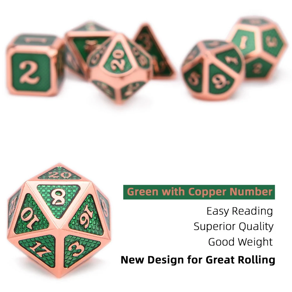 Battleworn Серебряный набор из 7 металла Dice Die D4 D6 D8 D10 (00-90,0-9) D12 D20 для ролевых игр Подземелья и Драконы Pathfinder