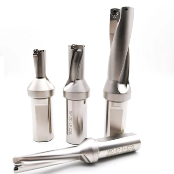 

3 Double quick drill WCMT03 04 Insert WC14mm-WC23.5mm U Drilling Shallow Hole,indexable drills,u drills for CNC lathe mill