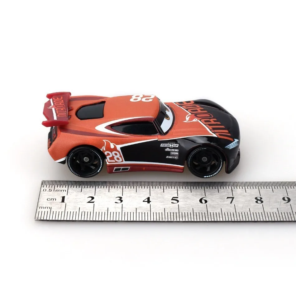 Disney Pixar Cars Racer Shu Todoroki металлическая литая под давлением игрушечная машина 1:55