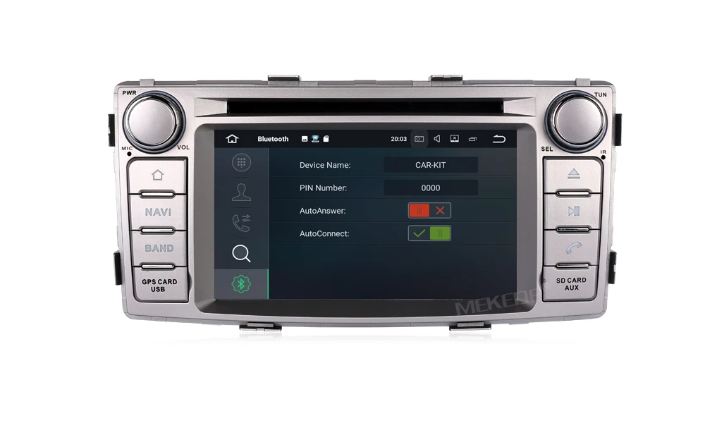 Perfect PX3 Android 7.1 2G RAM CAR DVD FOR TOYOTA HILUX / Fortuner 2012-2015 car audio gps player stereo head unit Multimedia build in 14
