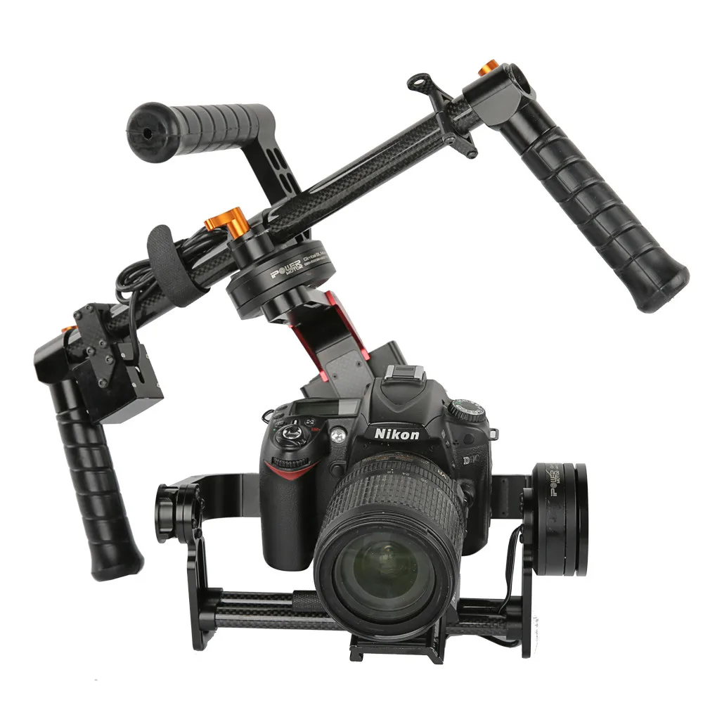3-осевой бесщеточный портативный стабилизатор dslr-камеры 32-битный для Canon 5d серии для A7 для Pansonic GH4
