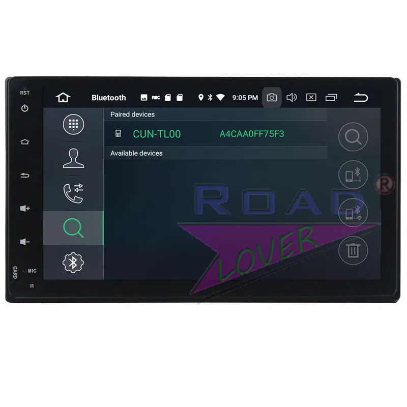 Top Roadlover Android 9.0 Car PC Autoradio Player For Toyota Fortuner 2016-2017 Stereo GPS Navigation Magnitol 2Din HD Screen NO DVD 5