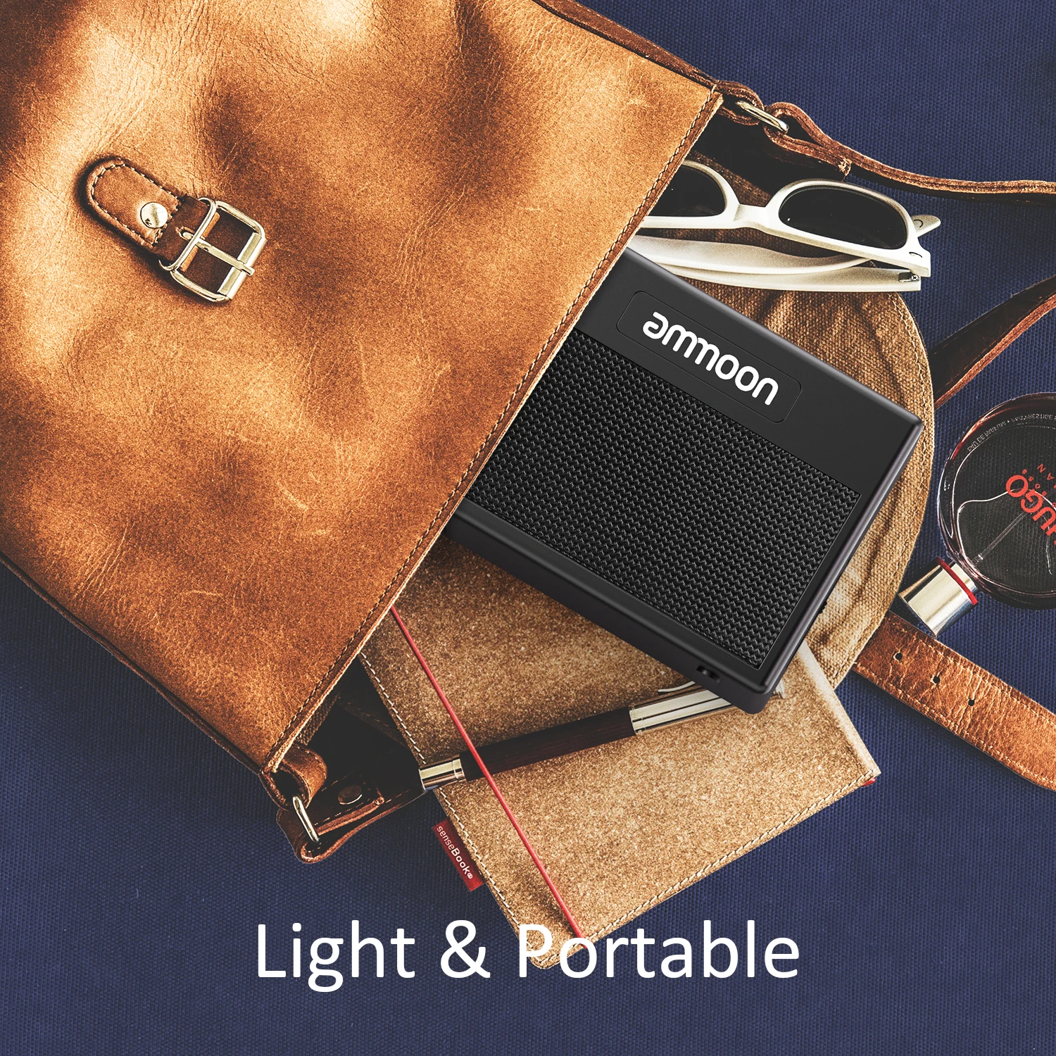 Portable Guitar Amplifier Amp 5 Watt Built in Multi effects 80 Drum Rhythms Support Tuner Tap Tempo Aux Input Headphone Output