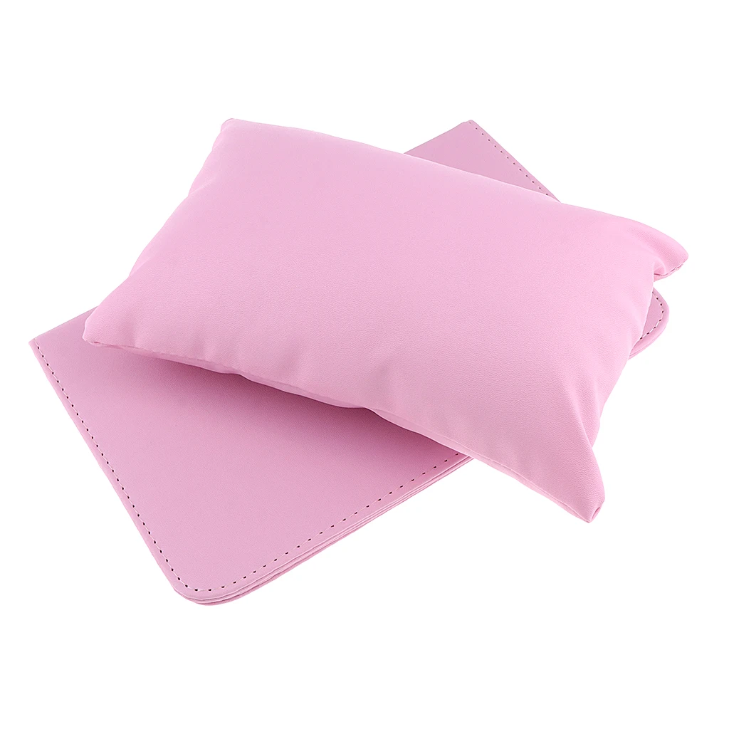 Professional Nail Manicure Care Salon Soft Hand Rest Cushion Pillow & Mat Set, Durable, Easy to Clean, Foldable, Flexible Use