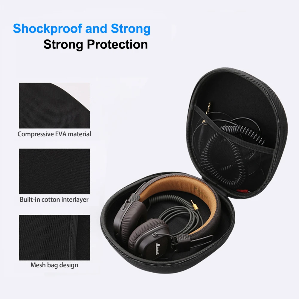 Headphone Hard Case for Major for JBL E45bt J55 J55i J55a J56BT Duet Everest 300 E55BT Synchros Carrying Portable Storage Box