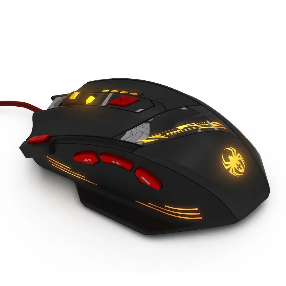 compatibile con Windows 7 8 Buttons con cavo per ingresso USB XP Zelota T90 8 Professionale mouse di precisione con 7 tipi di LED 2000 e così via. Me Vista 9200 dpi Dland compatibile con Windows 7 8 Buttons con cavo per ingresso USB XP Zelota T90 8 Professionale mouse di precisione con 7 tipi di LED 2000 e così via. Me Vista 9200 dpi Dland