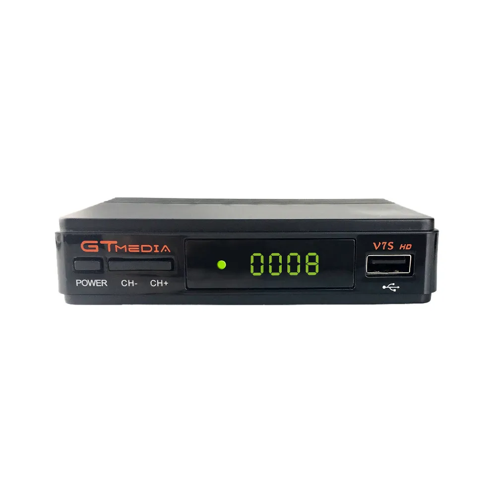 V7S HD DVBS2 спутниковый ресивер цифровой преобразователь 1080p Поддержка USB WiFi антенна 1080P Full HD DVB-S2 PowerVu DVB-S/S2 Complian