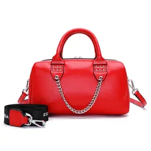 1050 сумка Boston из воловьей кожи, женская сумка, косая сумка, подушка, сумки через плечо, широкий плечевой ремень, сумка на одно плечо