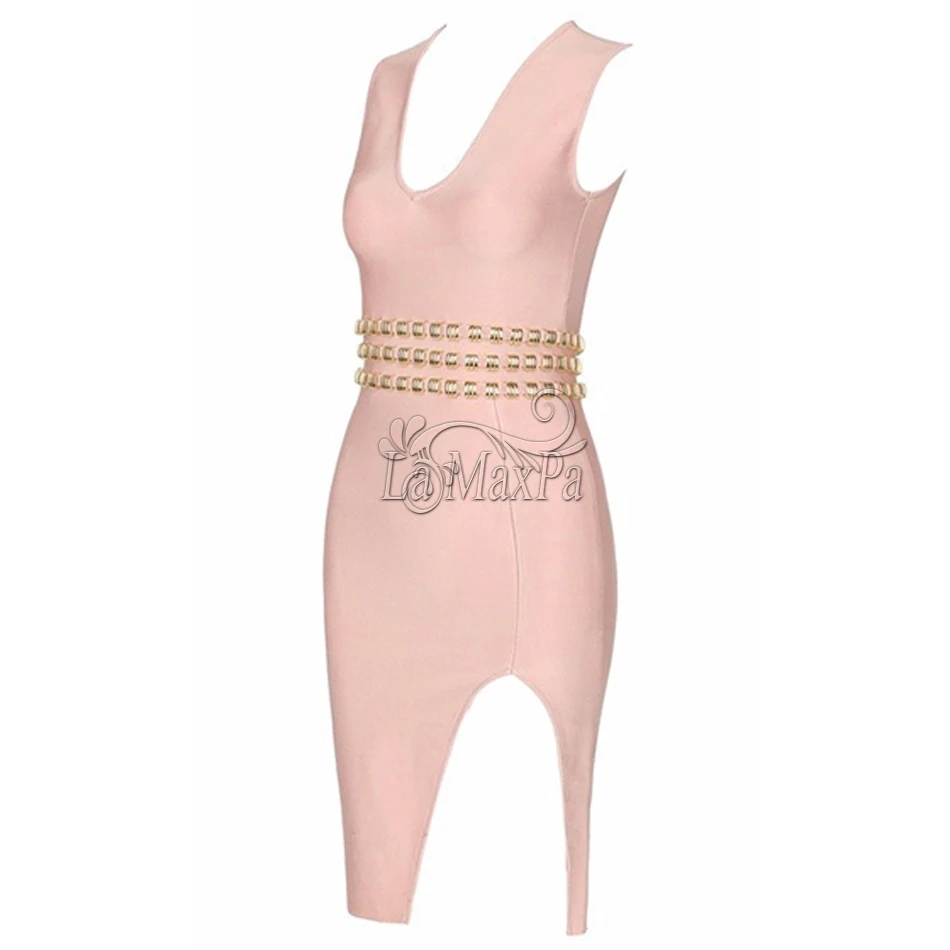 pink-stud-bandage-mini-dress-4T
