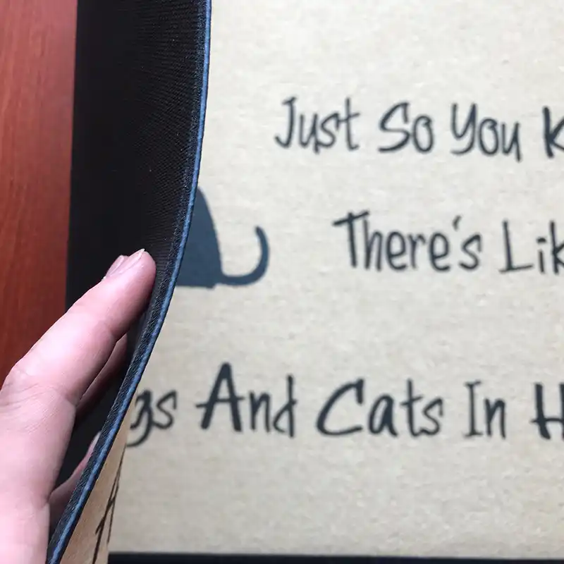 just so you know there's a lot of dogs in here