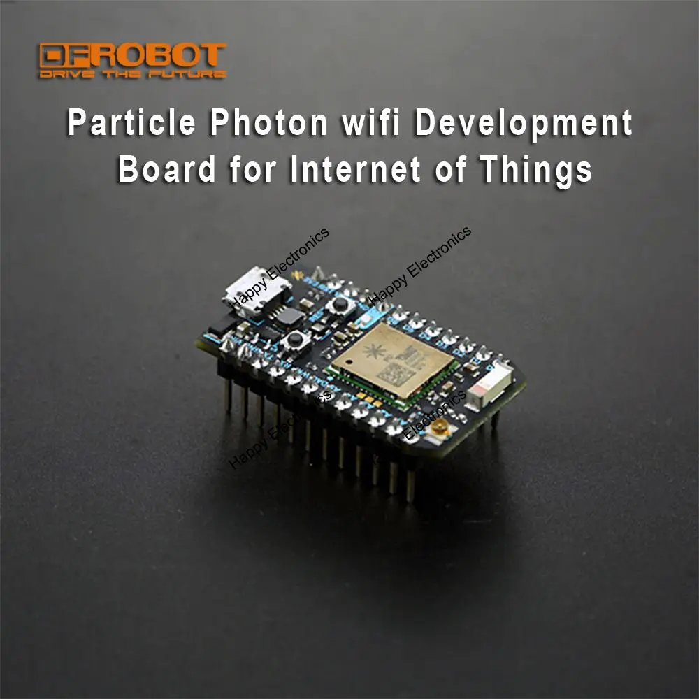 

Particle Photon WiFi Internet of Things IoT Development Board module kit BCM43362 STM32F205 120Mhz ARM Cortex M3 FreeRTOS