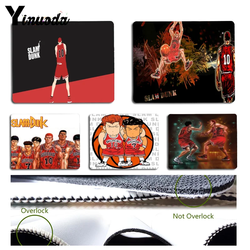

Yinuoda Your Own Mats Basketball Slam dunk gamer play mats Mousepad Size for 180x220x2mm and 250x290x2mm Rubber Mousemats