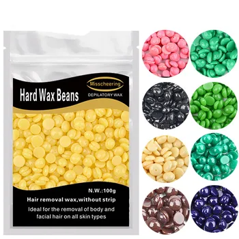

Top selling 9 flavors 20 g/bag Women's Depilatory Hot Film Hard Wax Pellet Waxing Bikini No Strip Hair Removal Bean