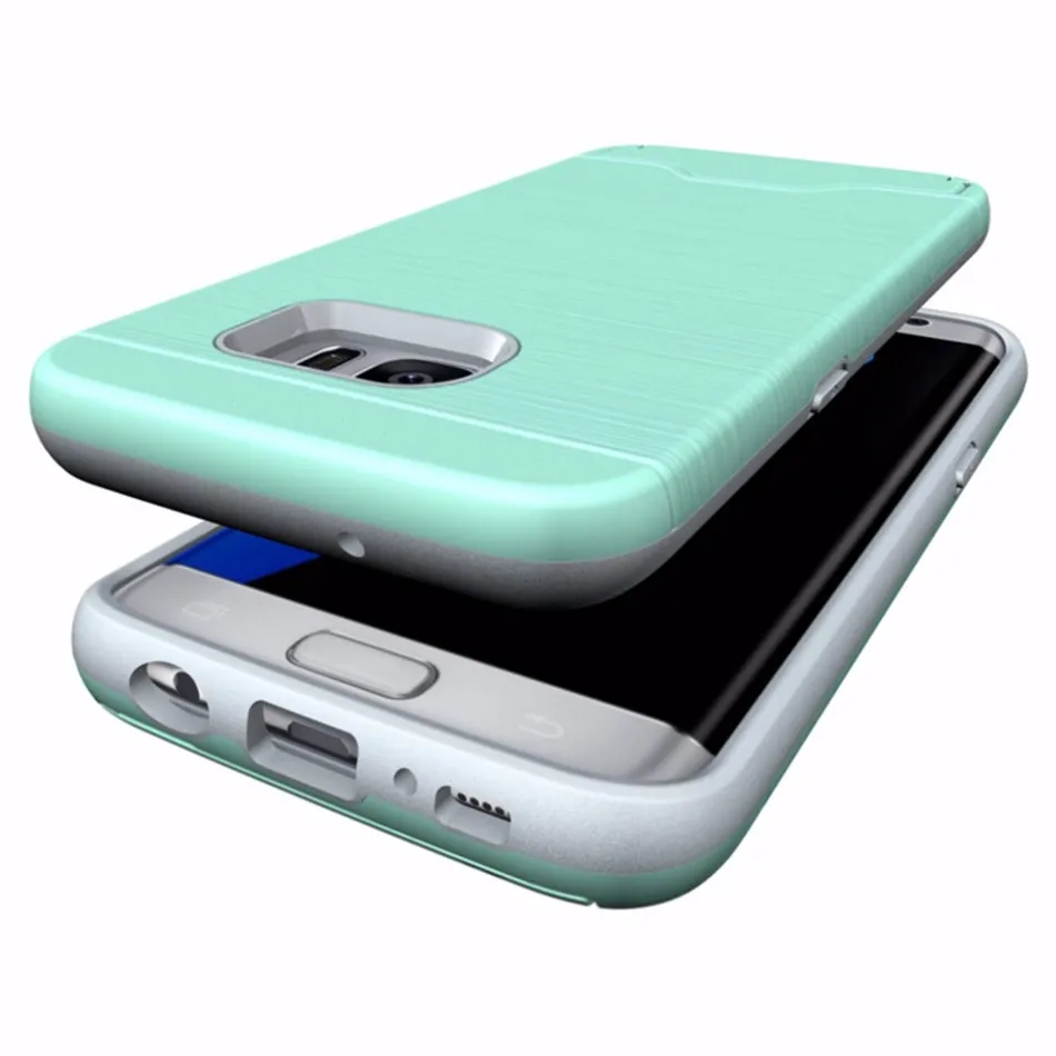 for Samsung Galaxy Note 7 funda Stand Luxury Slim Hybrid Credit Card pocket wallet pouch s7 edge Phone case for Galaxy S7 Coque (8)