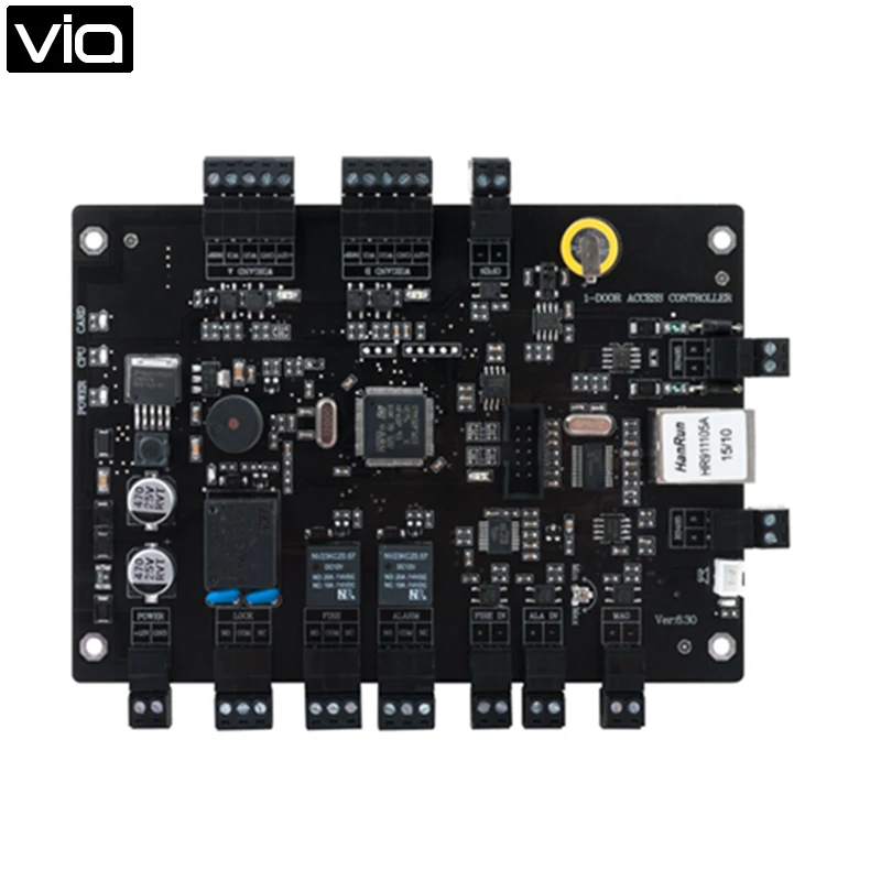 

FC-8910A Direct Factory Single Door Access Control Board Manage One Door, Support 156 000 Users Data, Two RS485