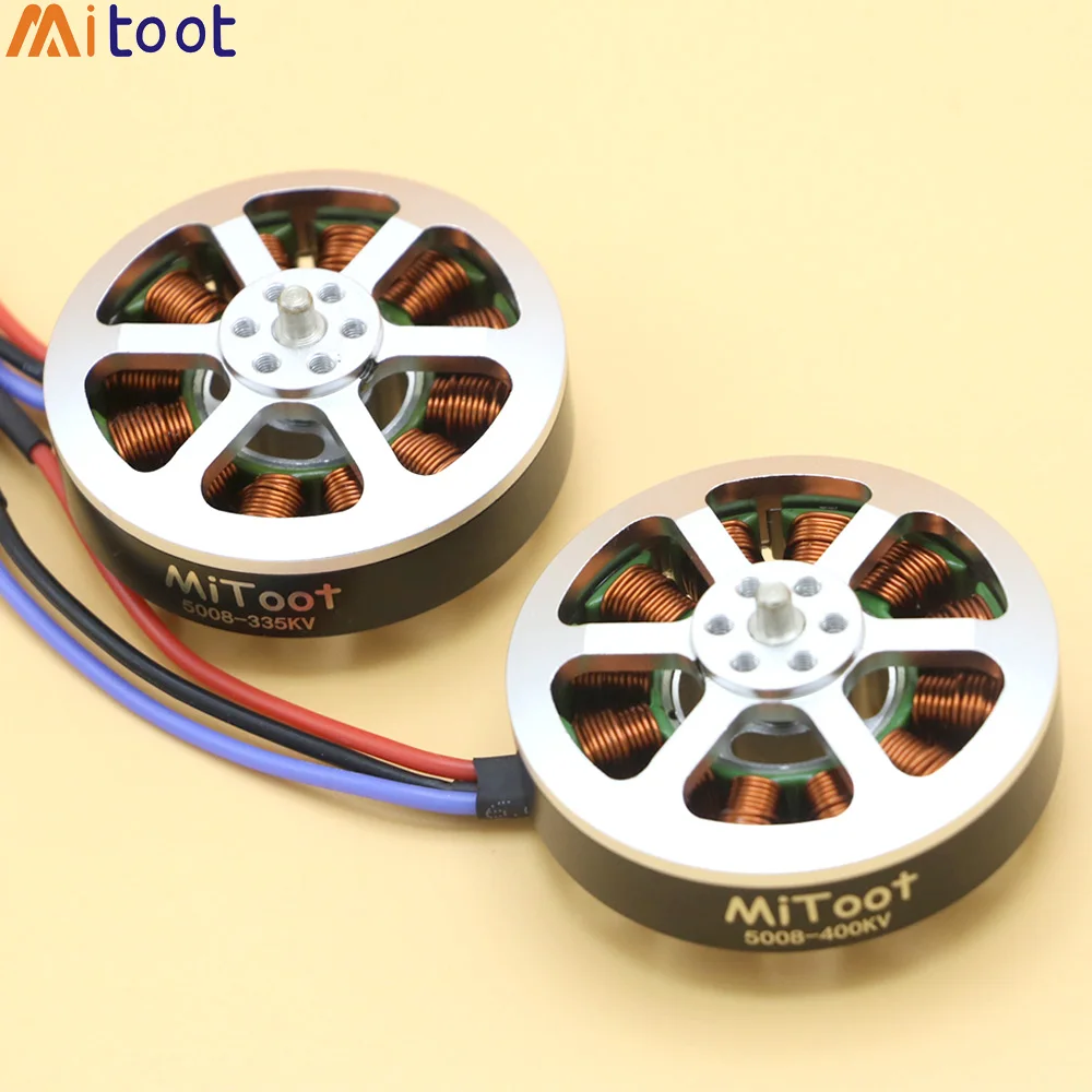 1 шт. Mitoot 5008 335KV/400KV бесщеточный двигатель для 1555 1755 Propeller Quad kit RC мультикоптера