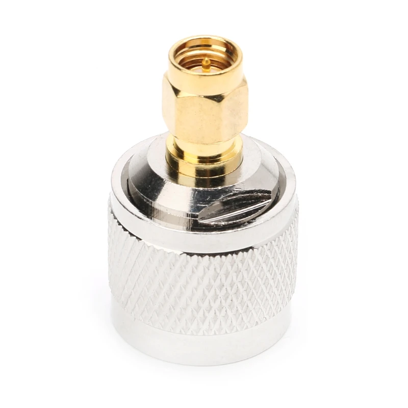 

OOTDTY SMAJ/NJ RF Coaxial Adapter N Male To SMA Male Plug Connector