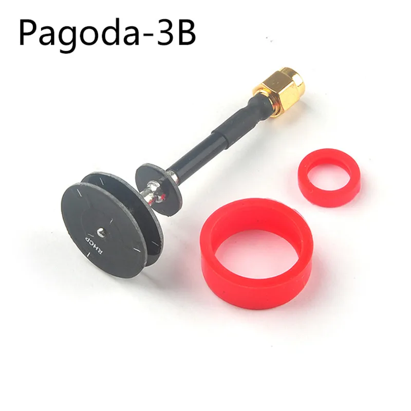 5.8G Pagoda3 3B Pagoda Antenna Omni Directional Antenna RHCP LHCP 360 Rotate for Transmitter RC FPV DIY QAV Drone Plane1 (11)