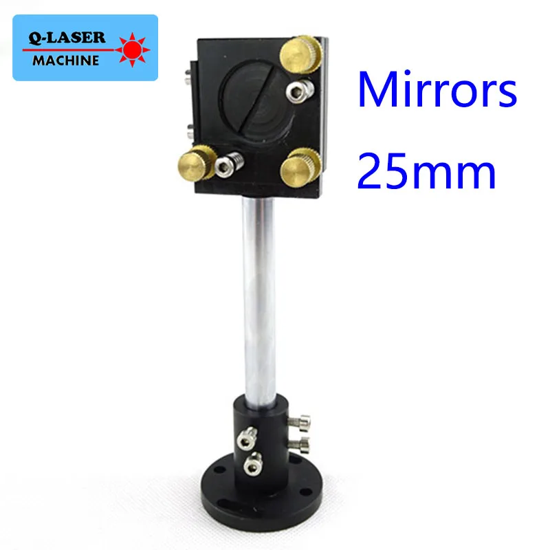 Co2 лазерной первый отражают зеркала 25 мм крепление Поддержка для лазерной Интегрированный держатель