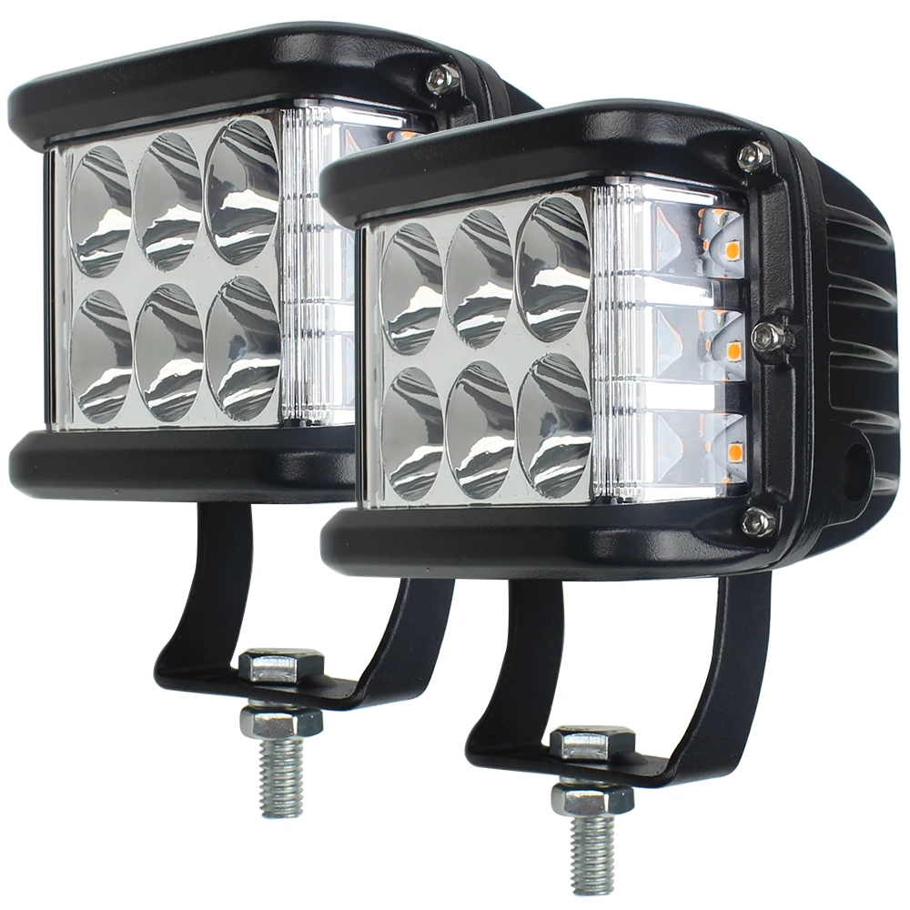

48W Work Light Led Bar Car Accessories for Off Road 4X4 Offroad 24V 12V Motorcycle Driving Lights Auto Accessorie Ledbar Truck