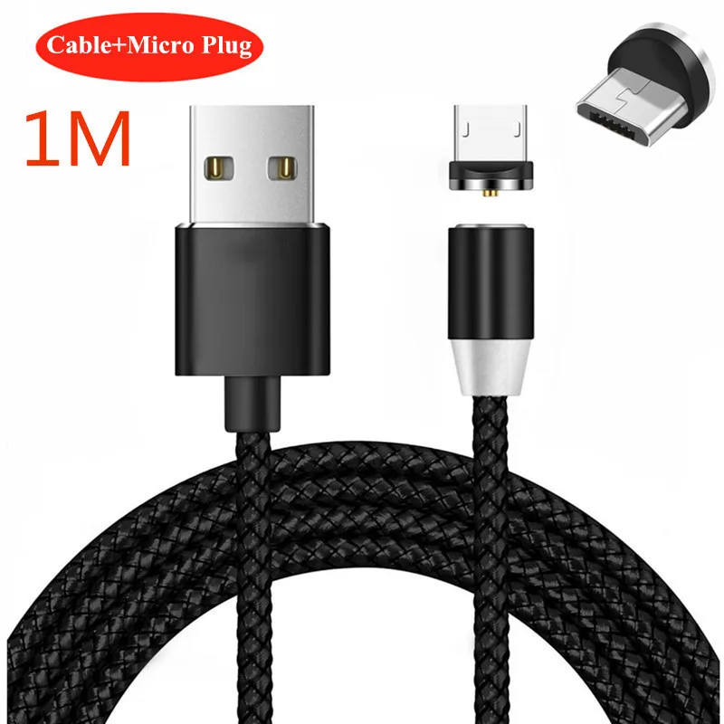 Быстрая зарядка 3,0 USB Зарядное устройство для samsung Galaxy A6 A8 J4 J6 плюс S6 S7 край A30 A50 J7 J5 A9 A7 Магнитный зарядный кабель - Цвет: Micro Plug USB Cable