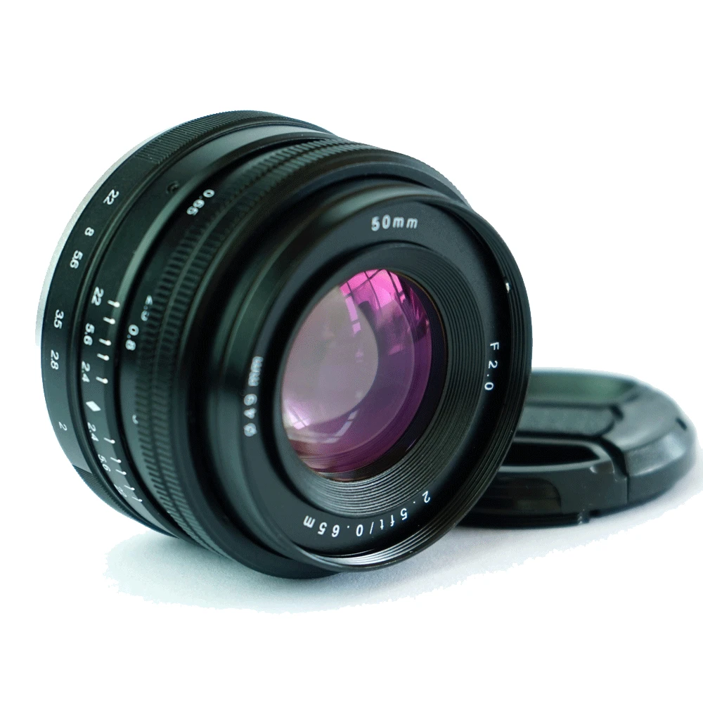 JINTU Pro 50 мм f/2,0-f22 ручной объектив для sony E-mount APS-C камер sony NEX5 NEX6 NEX7 A5000 A5100 A6000 A6300 A6500